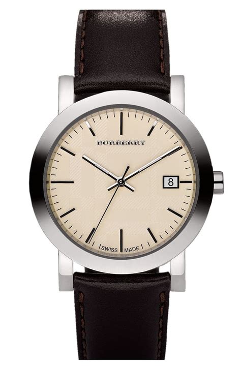 burberry watch straps canada|burberry watch men's leather strap.